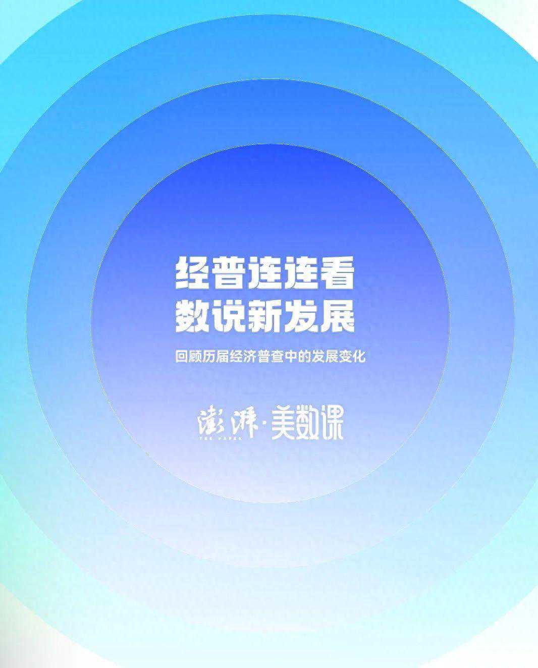 “经普”连连看，数说新发展