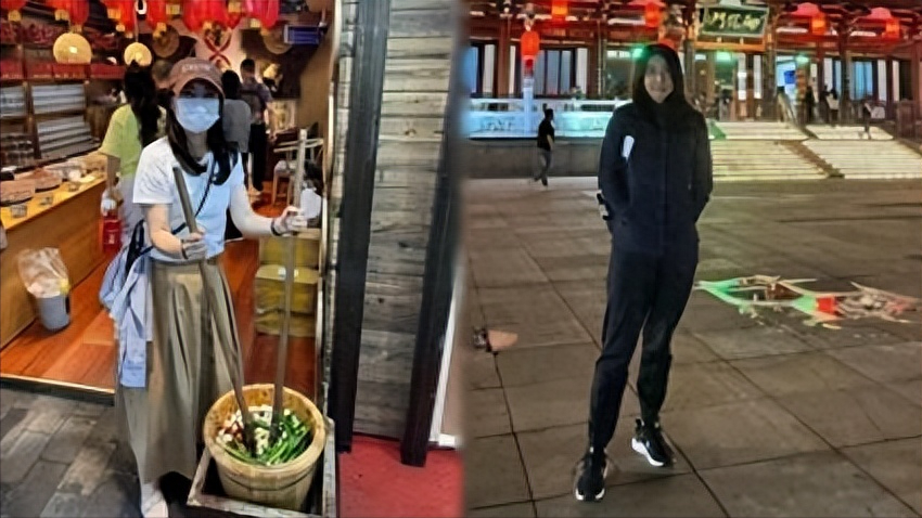 郭晶晶游西安被赞似大唐公主穿搭引热议，网友：这双鞋配不上冠军