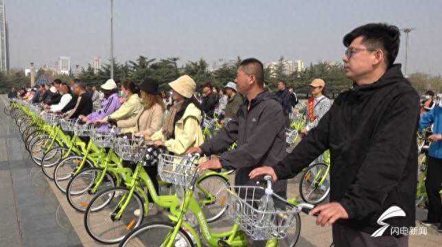 迎着春光一起骑行吧！潍坊10000辆2024年新款公共自行车正式投放