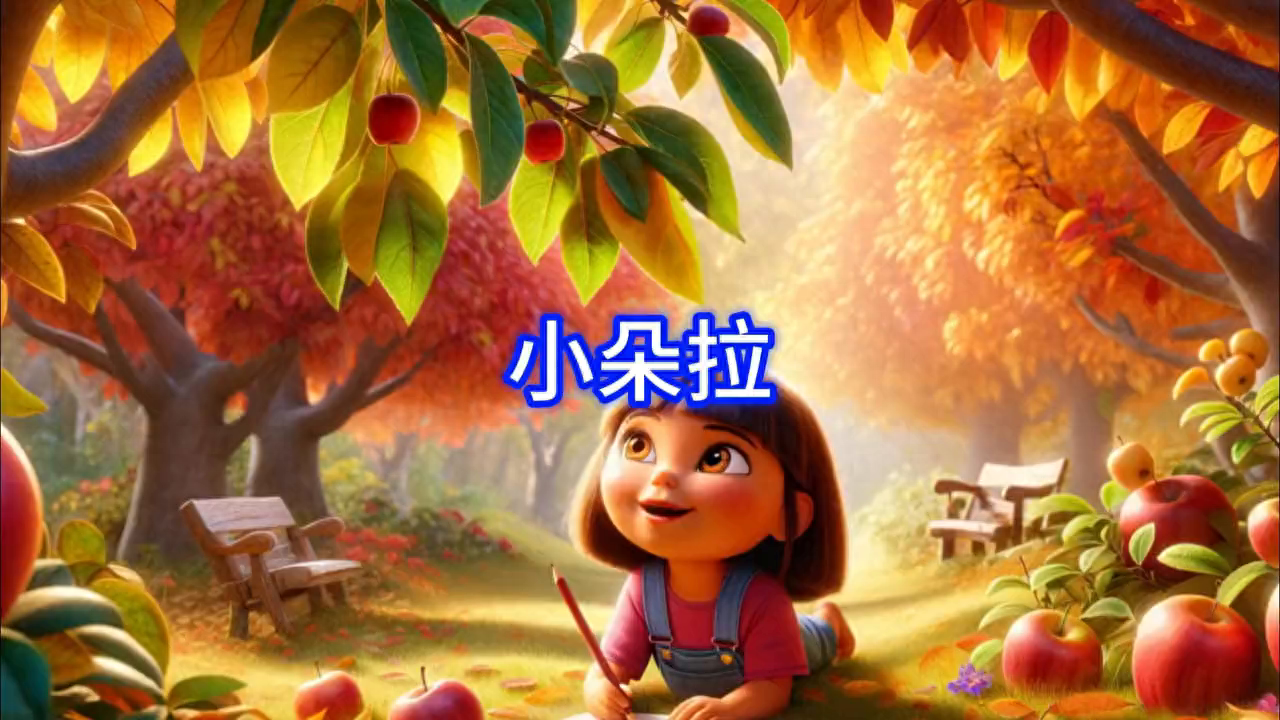 有这样的小朵拉，宝妈们不考虑一下给她生个弟弟妹妹吗？#英语