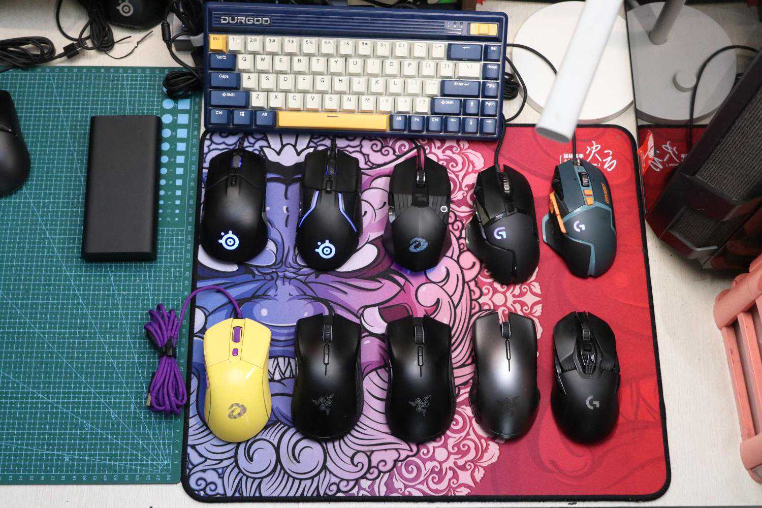 几款游戏鼠标旗舰引擎的使用与测试分享