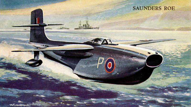 桑德斯-罗SR.A/1，怪异的英国喷气式水上战斗机