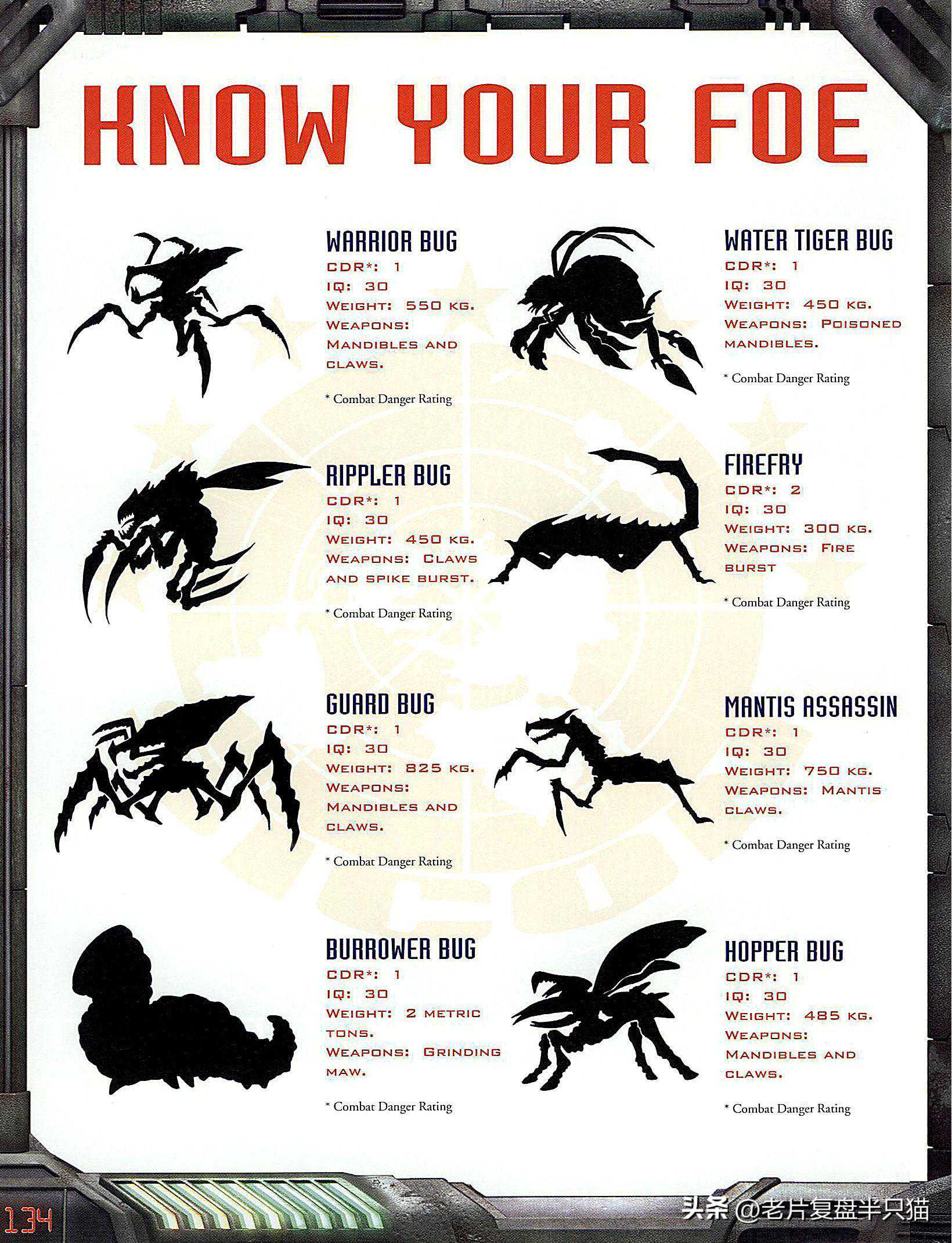 盘点《星河战队》虫族兵种，从低级兵，讲到女王和虫神
