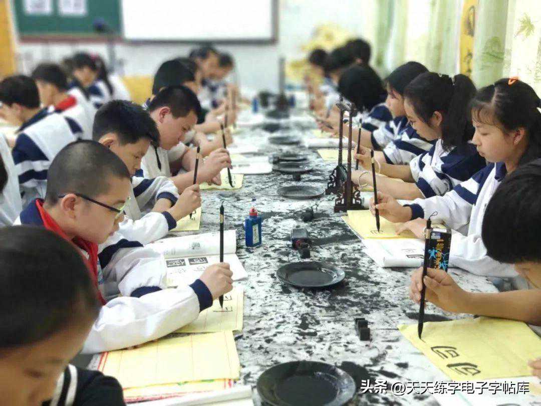 当你不想练字时，请看这组照片！