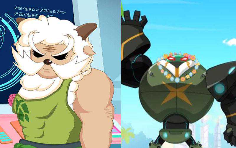 决战次时代：角色机械化前后对比，红太狼很飒，美羊羊特别可爱