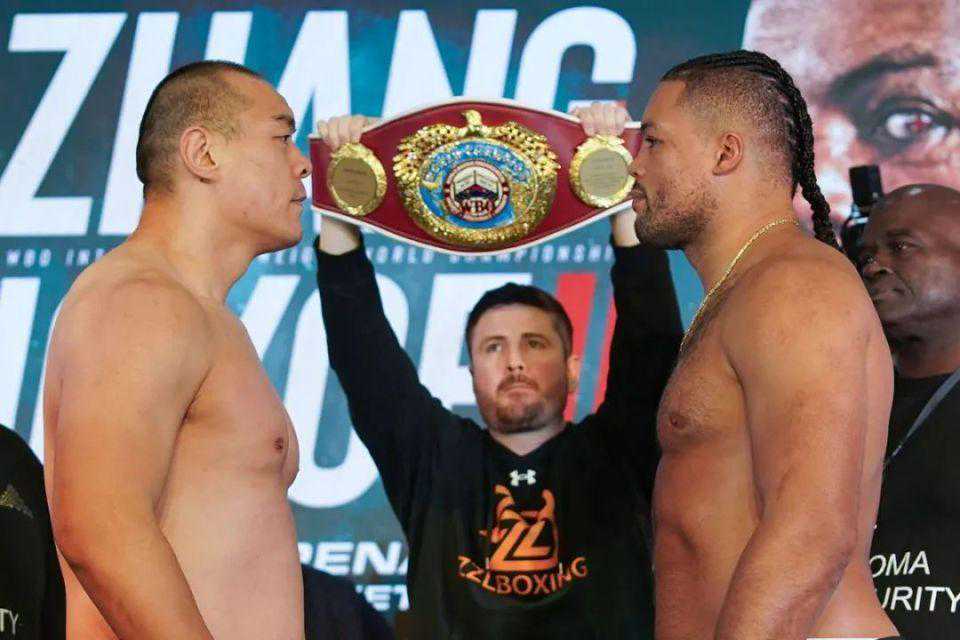 张志磊第三回合霸气KO乔伊斯，卫冕世界拳王金腰带！