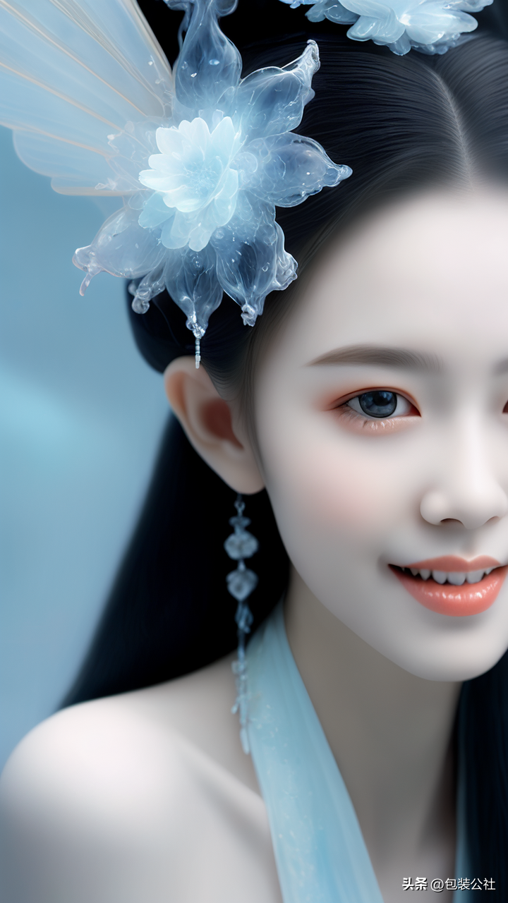 文心一格升级后出的美女效果图太赞了