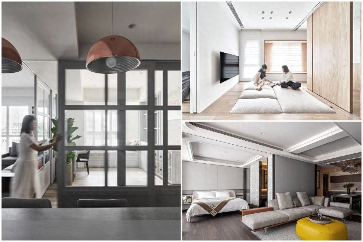 小家开挂全靠隔间！26㎡榨出3室，高机能高颜值，5套案例拿去抄