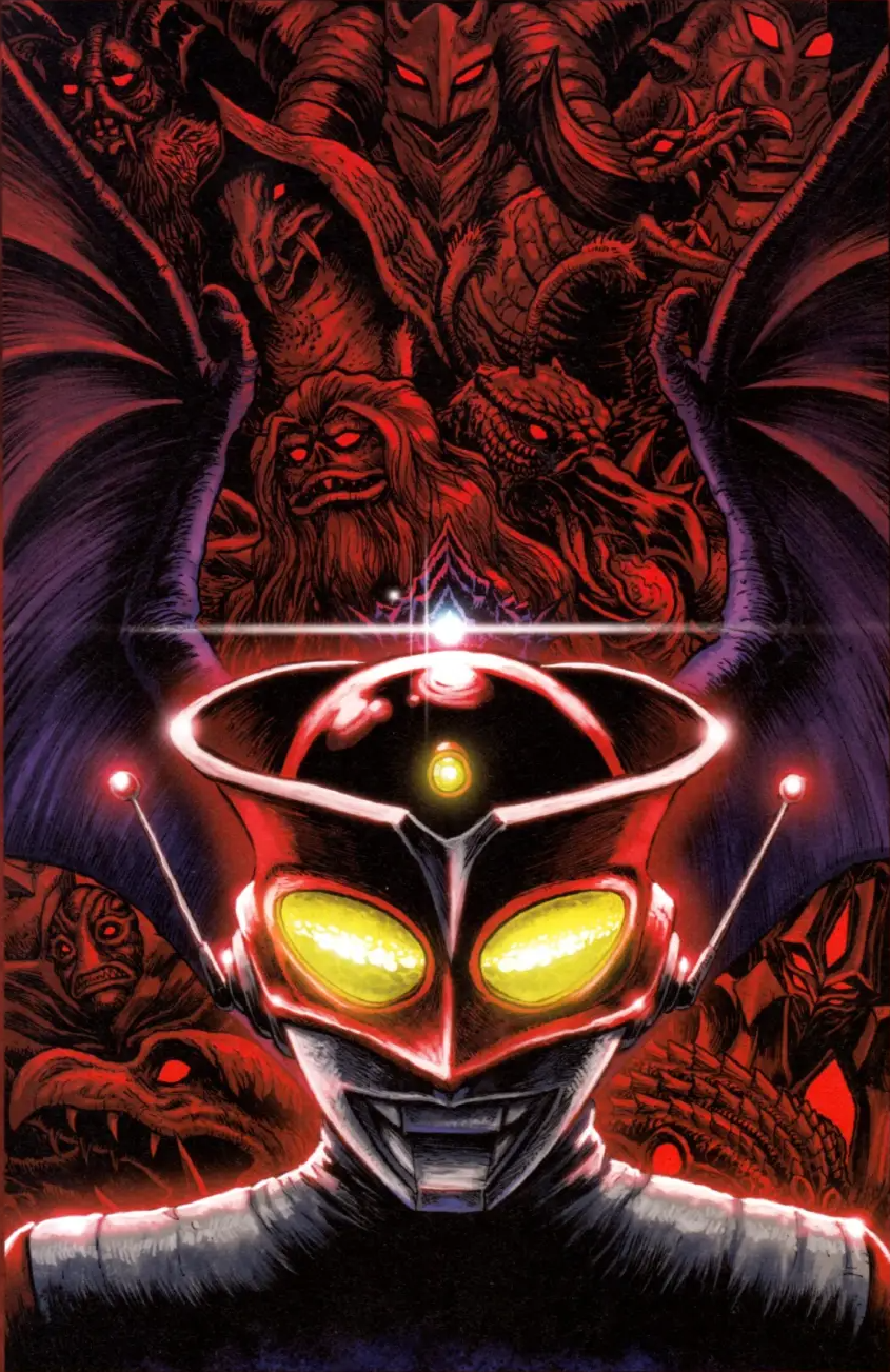 圆谷冷门特摄英雄《红超人》，一个野地打架、暴力虐怪的红色狂魔