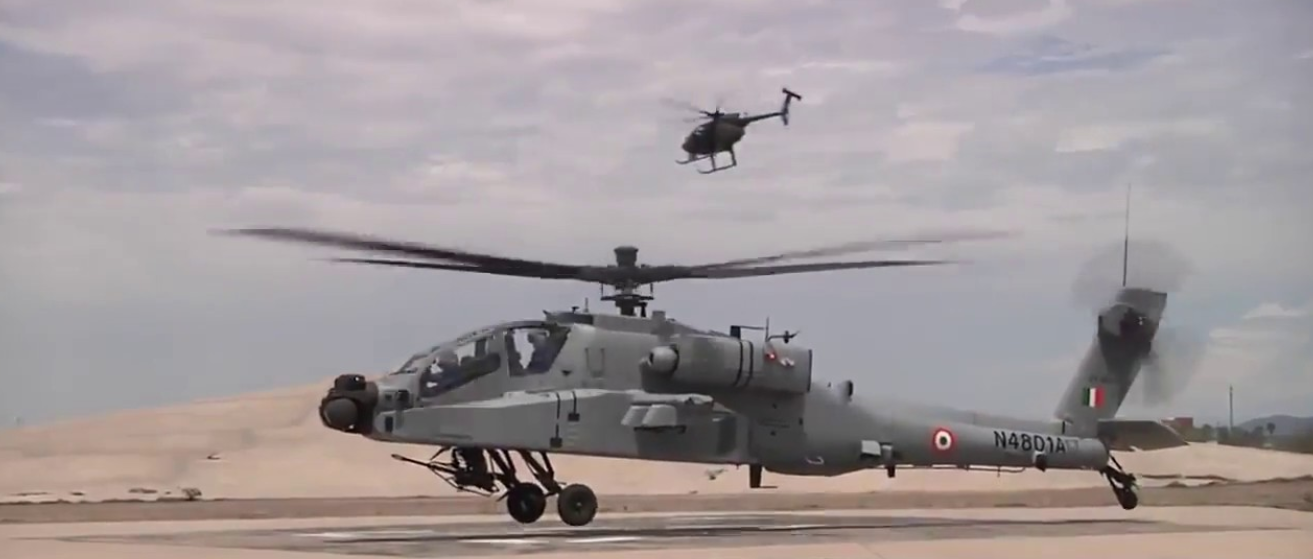 印度用阿帕奇武直第二轮空袭 巴铁：侵略行为，K-8战机随时还击！