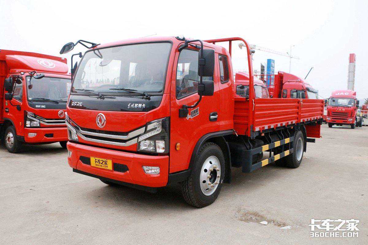 国六5米2装190马力玉柴机，东风多利卡D7适合干重活