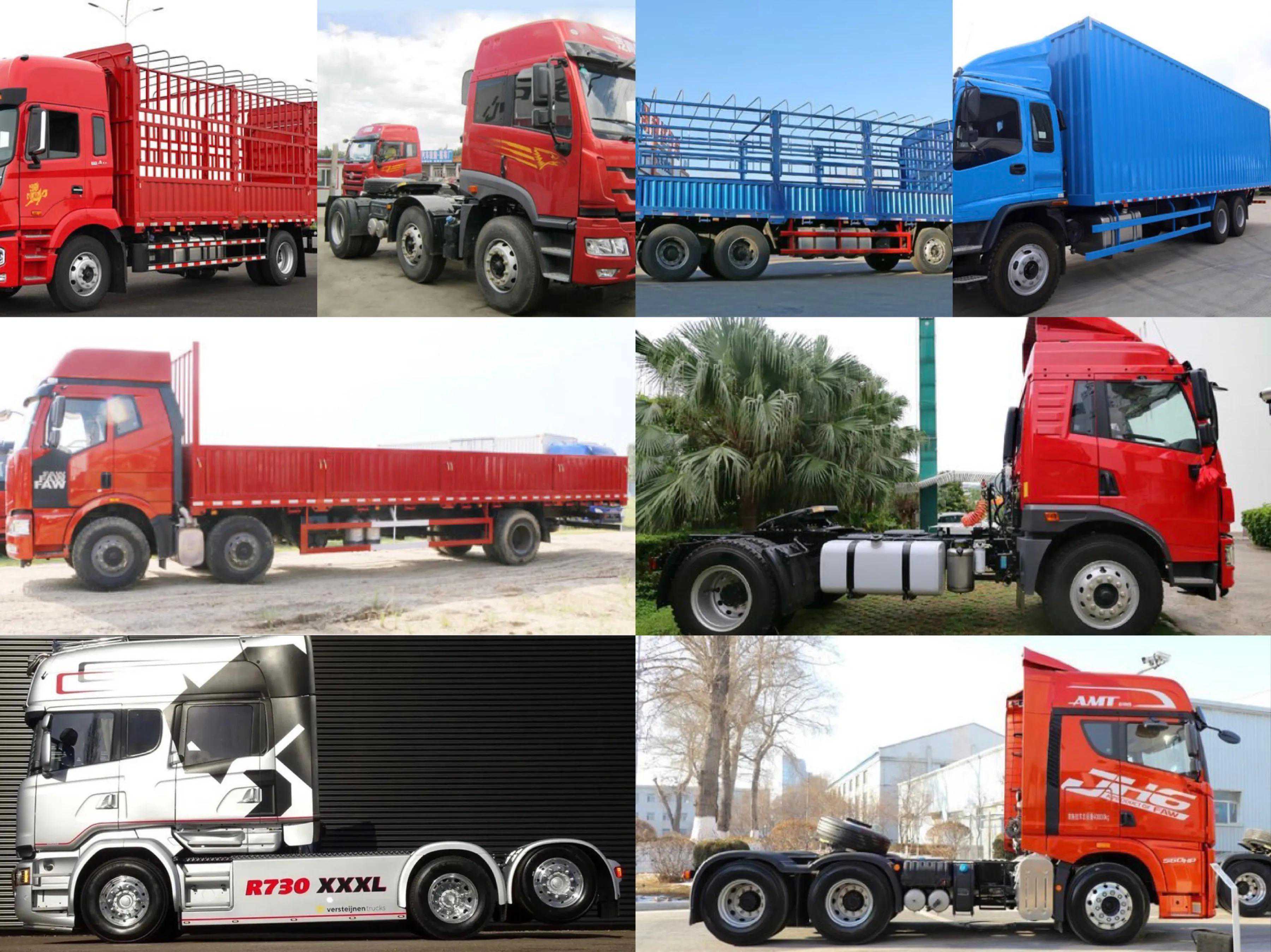 两分钟教会你看懂货车4×2 6×4 6×2R 8×4的区别！秒懂