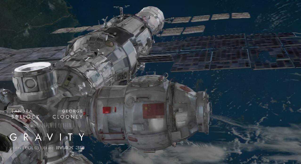 美国2部影视剧神预言！中国空间站拯救美女宇航员，机械臂太逆天