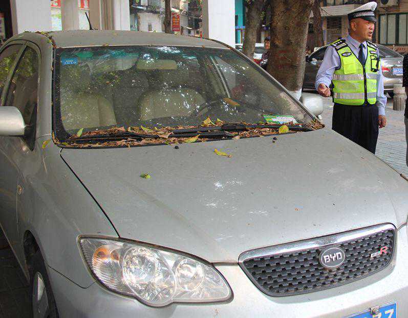 警察蜀黍大战“僵尸车”，你家附近有吗？赶紧举报