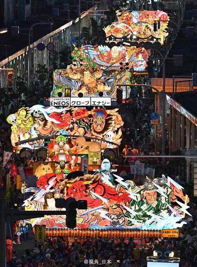 东北三大祭之一 青森睡魔祭开幕 & JR九州米老鼠新干线