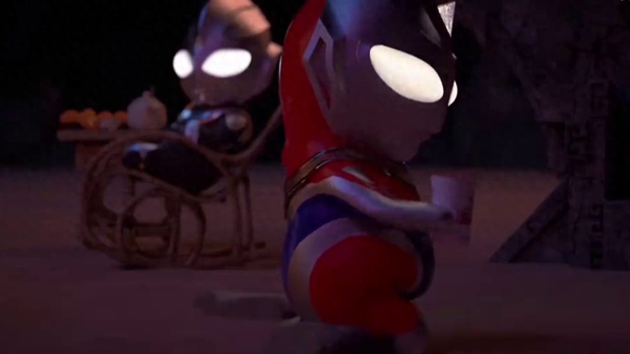 小戴拿和小迪迦一起过节 #戴拿奥特曼