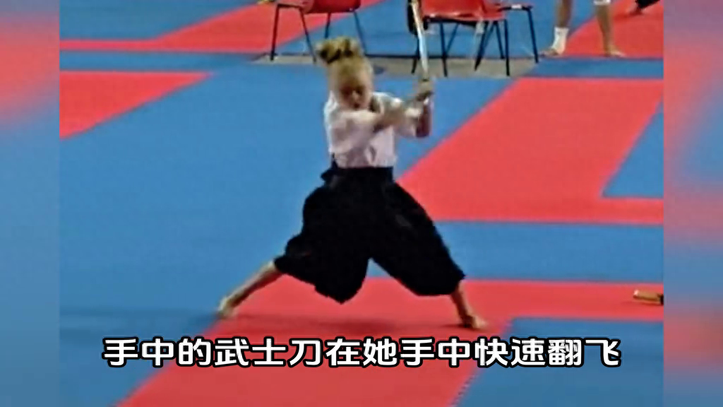 无畏少女：用武士刀征服世界的美国小女孩#热点#少女#国外