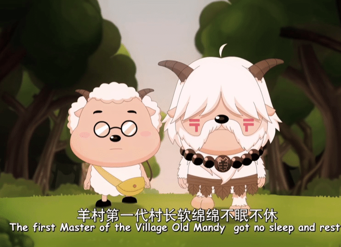 《喜羊羊与灰太狼》慢羊羊为什么无私照顾小羊？只因当初一个承诺