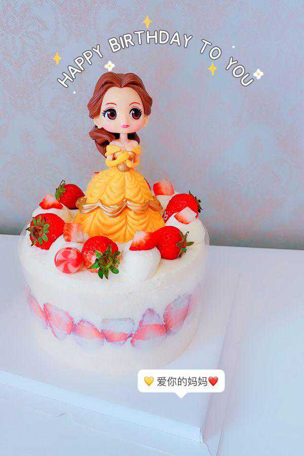 原来做草莓生日蛋糕这么简单