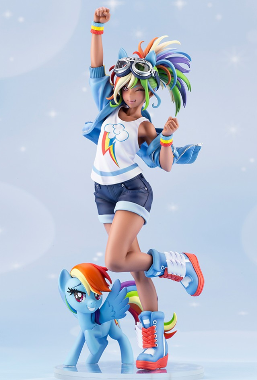 当彩虹小马变成萌少女，全是日系画风，暮光闪闪变眼镜娘