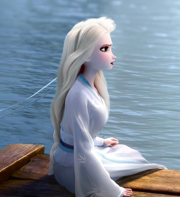 艾莎女王又换衣服啦，汉服、和服、韩服、旗袍都给她安排上了